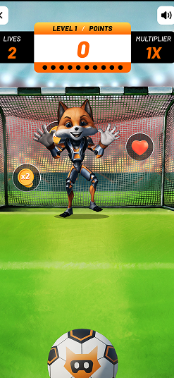 FoxKeeper mobile screen
