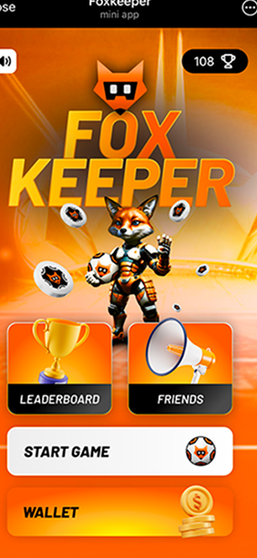 FoxKeeper mobile screen